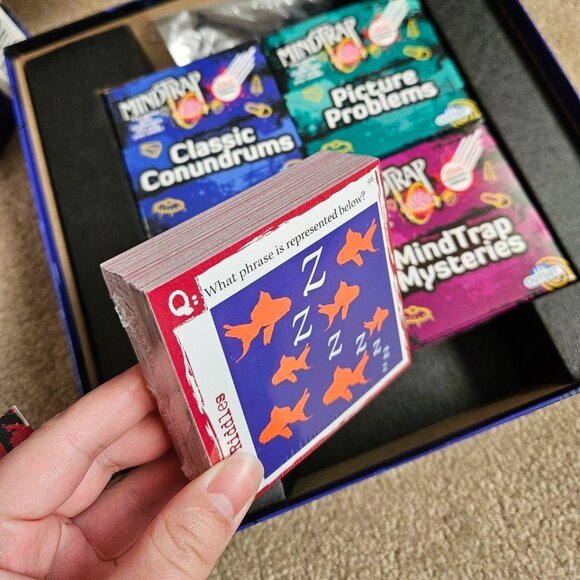 OUTSET MEDIA MINDTRAP Game of Logic and BRAINTEASERS - Opened but‎ Never Used - Picture 10 of 15